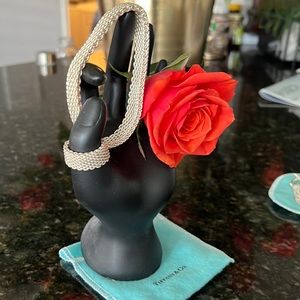 Tiffany& company meshed bracelet.